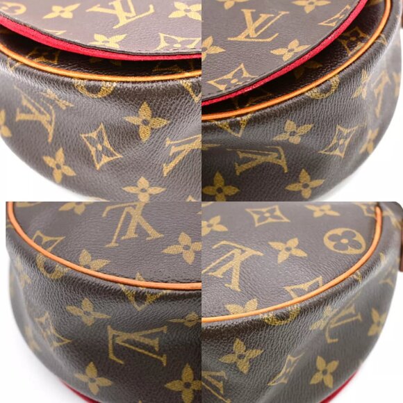LOUIS VUITTON LV Tambourine Shoulder Bag Monogram Leather Brown M51179 18YE559 - Picture 7 of 15